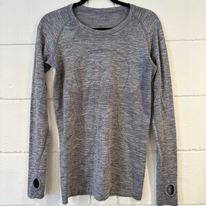 Lululemon Swiftly Grey Long Sleeve